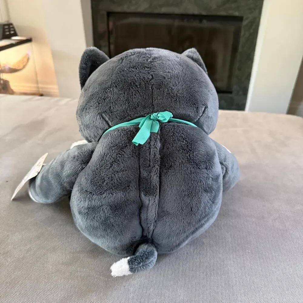Lilly’s Love Callie the Cat Weighted Plush Gray 10